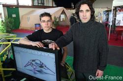 Ils planchent sur un projet -Handi-ski-