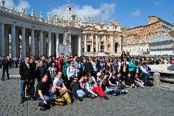 Voyage en italie – photo de groupe