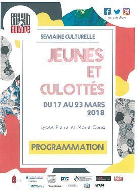 Semaine culturelle du samedi 17 au vendredi 23 mars