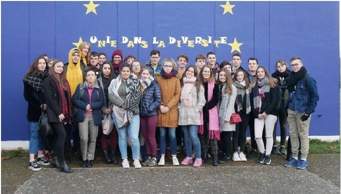 Château-Gontier. Premier échange scolaire avec des Polonais