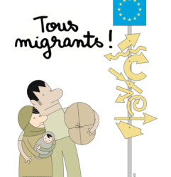 Du 4 au 22 Novembre 2019 L’exposition Tous Migrants de Cartooning for Peace