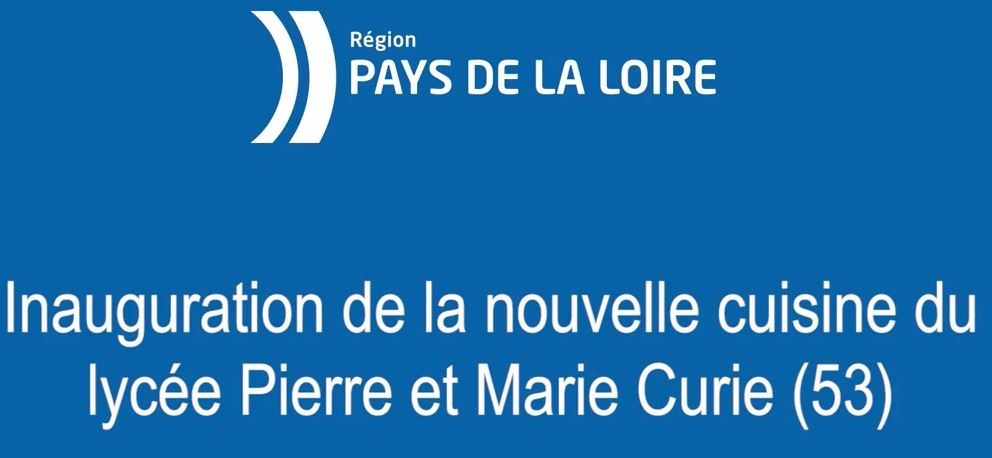 La mutualisation de la cuisine des lycées Pierre et Marie Curie et Victor Hugo