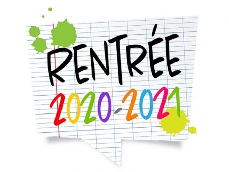 Calendrier de rentrée des élèves et apprentis