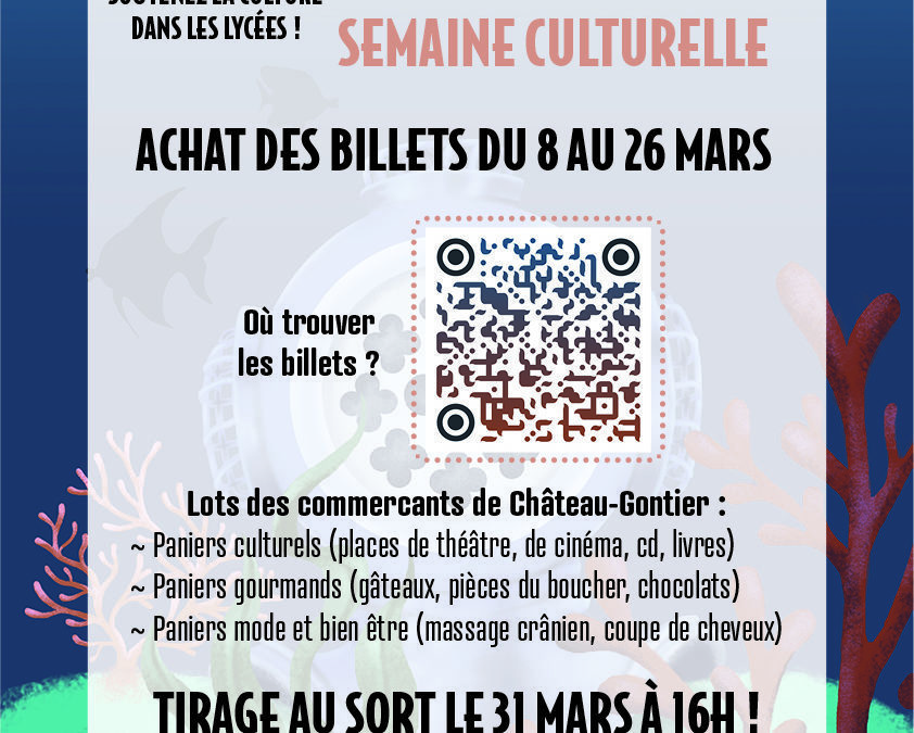 La semaine culturelle arrive…